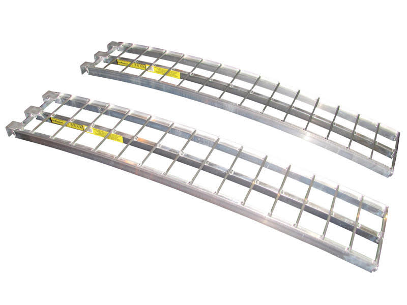 Five Star Aluminum Ramp (2) Set for Trailers - 60in.L x 12in.W 5000 lb. Capacity per Pair