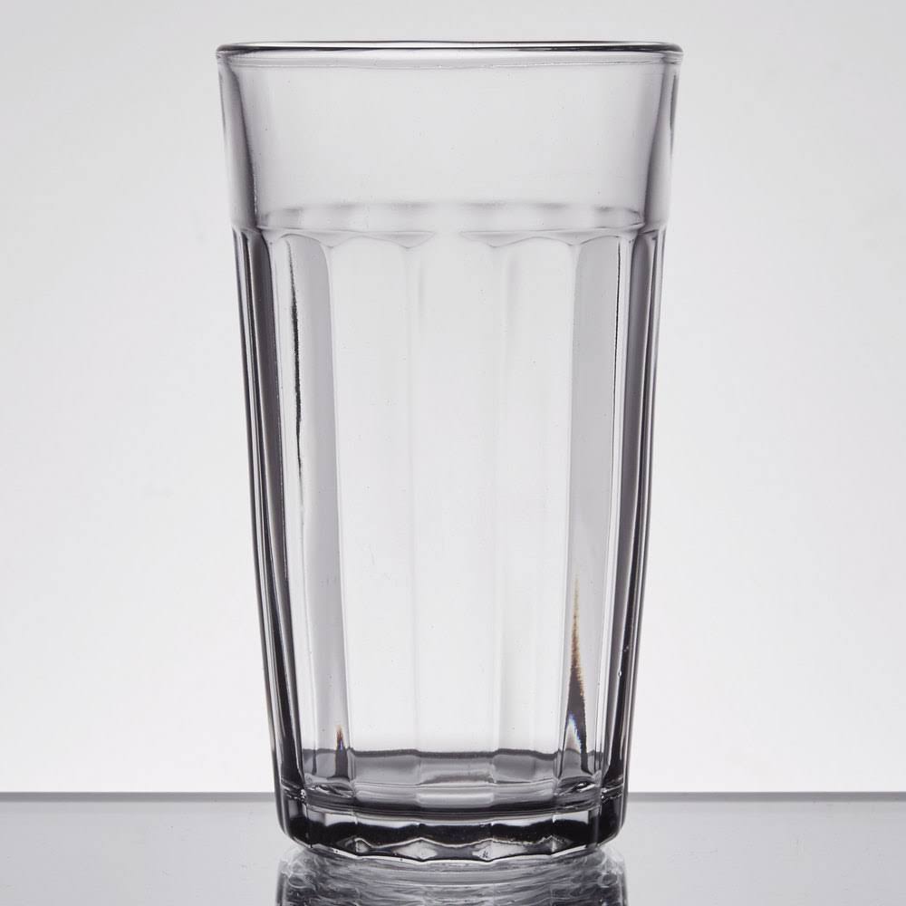 Anchor Hocking 7637U, 12 oz. Ribware Beverage Glass (36/case)