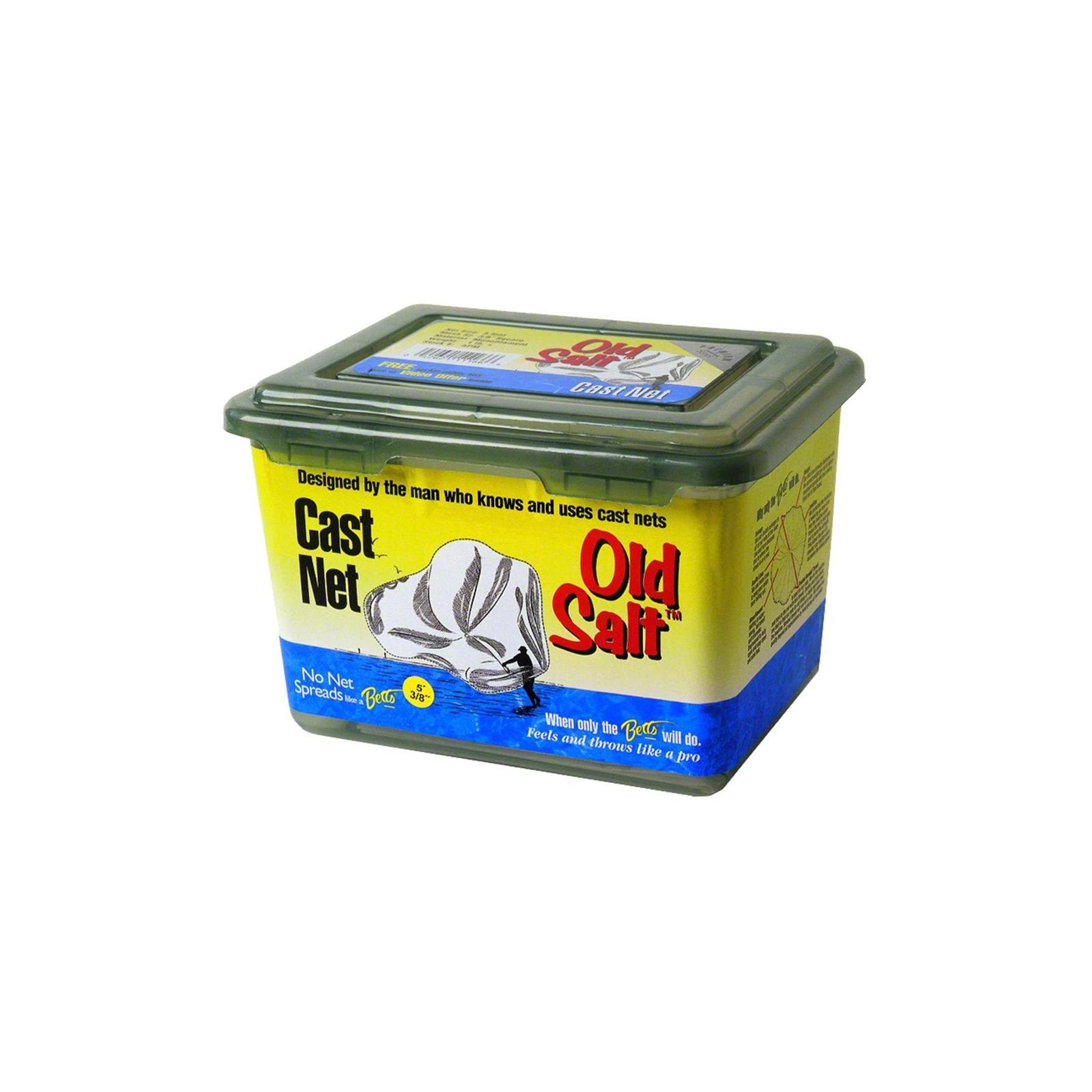 Betts Old Salt Cast Net Mono Mesh Box - 5&