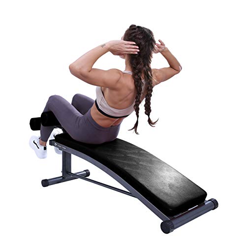 Finer Form Gym-Quality Sit Up Bench with Reverse Crunch Handle