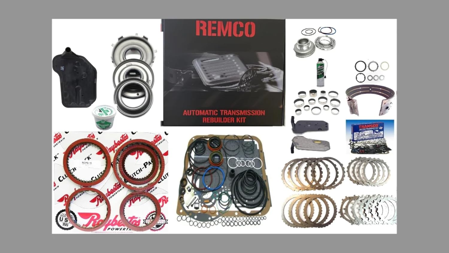 GM 4L65E 4l60E DELUXE OVERHAUL REBUILD KIT HIGH PERFORMANCE STAGE-1 (93-03)