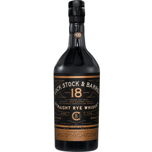 Lock Stock & Barrel Straight Rye Whiskey 18 Year - Nestor Liquor