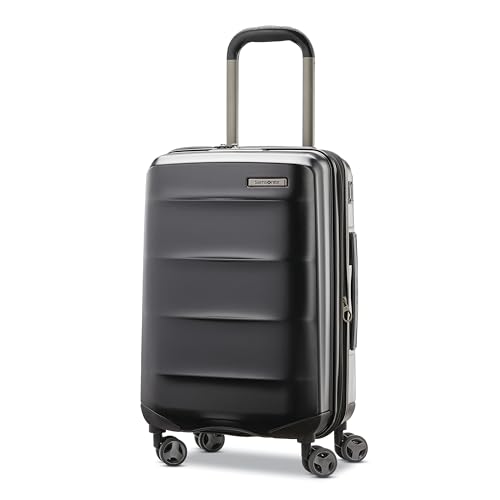 Samsonite Carry-On Pro Front Pocket Hardside Expandable 21-Inch Octiv Luggage: Durable & Impact Resistant, 360° Aero Trac Spinner Wheels