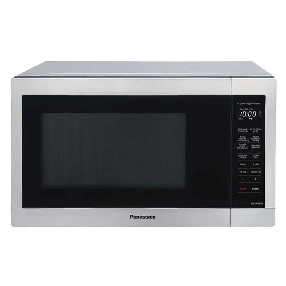 Restored Panasonic NN-SB65NS-CR 1.3 Cu. Ft. Countertop Microwave Oven (Refurbished)