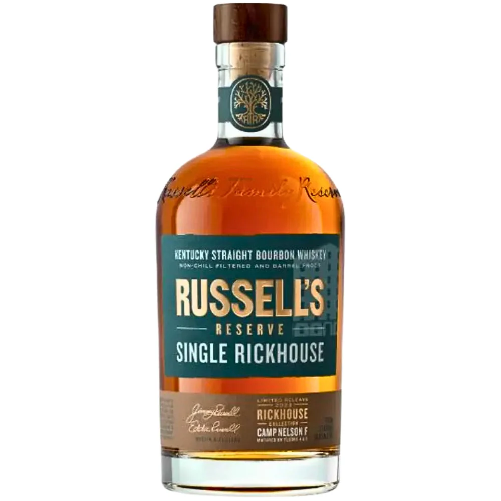 Russell's Reserve Single Rickhouse Camp Nelson F 2023 Release - Nestor Liquor