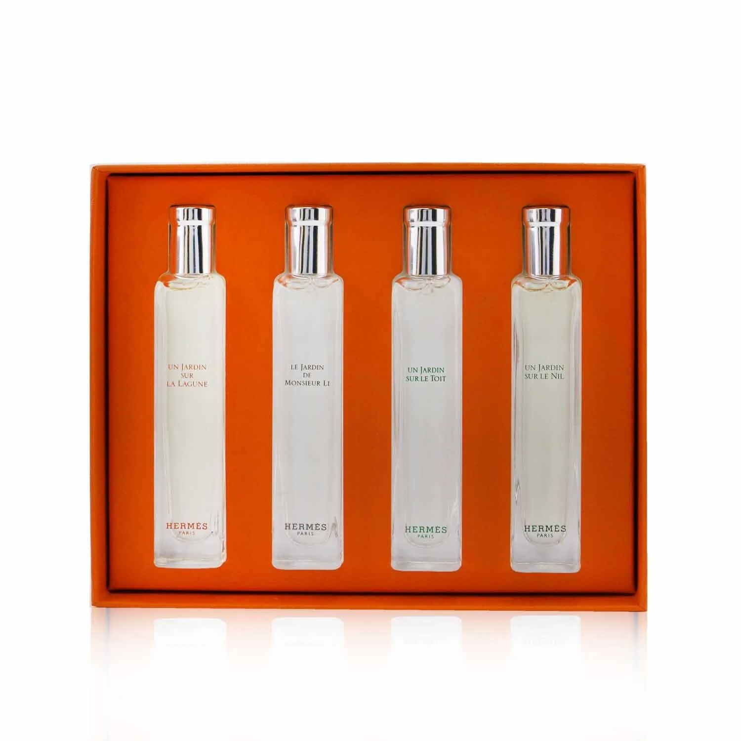 Hermes Jardins Eau De Toilette Travel Set: Un Jardin Sur La Lagune, Le Jardin De Monsieur Li, Un Jardin Sur Le Toit