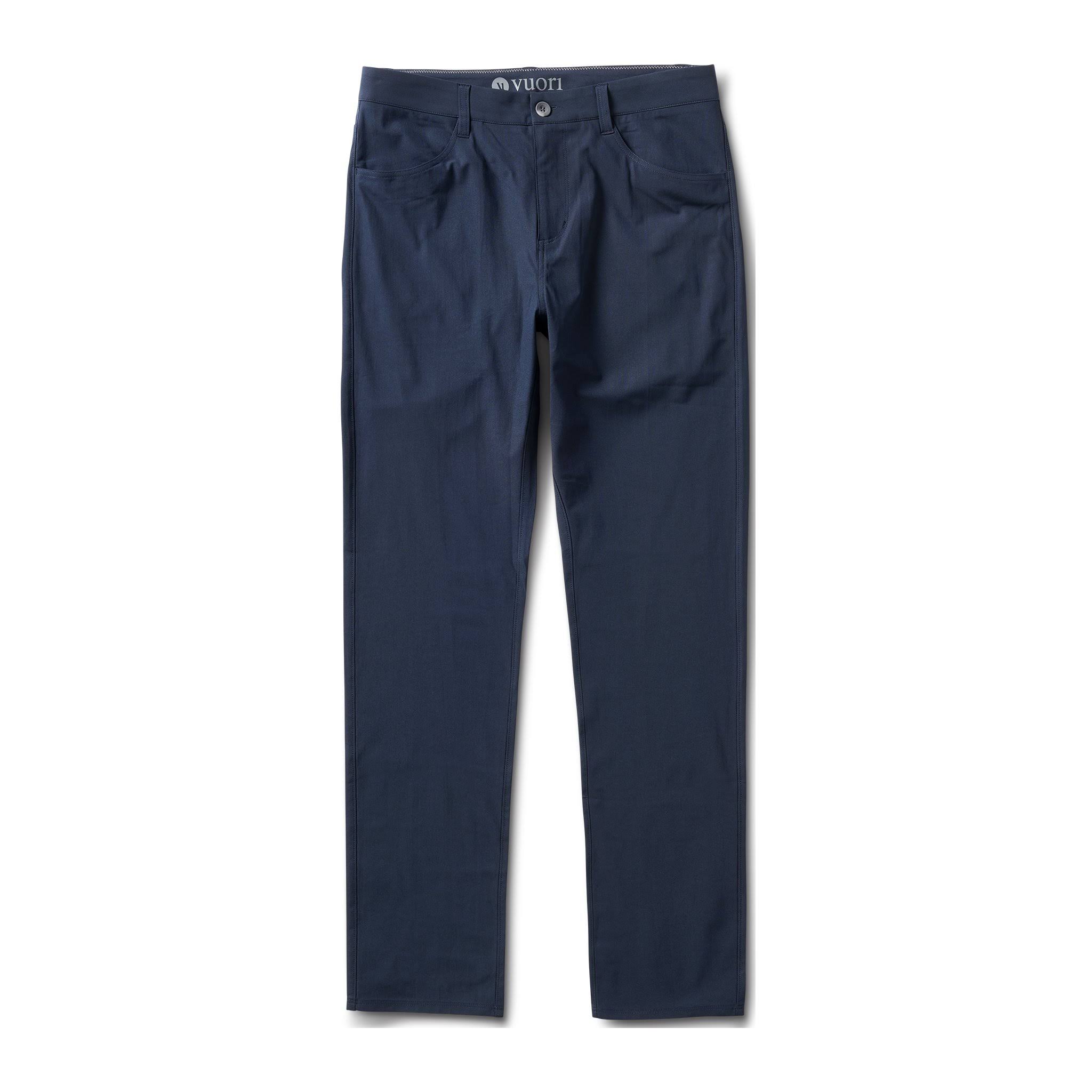 Men&s Meta Pant - 34 by Vuori | 33 | Blue | Ink