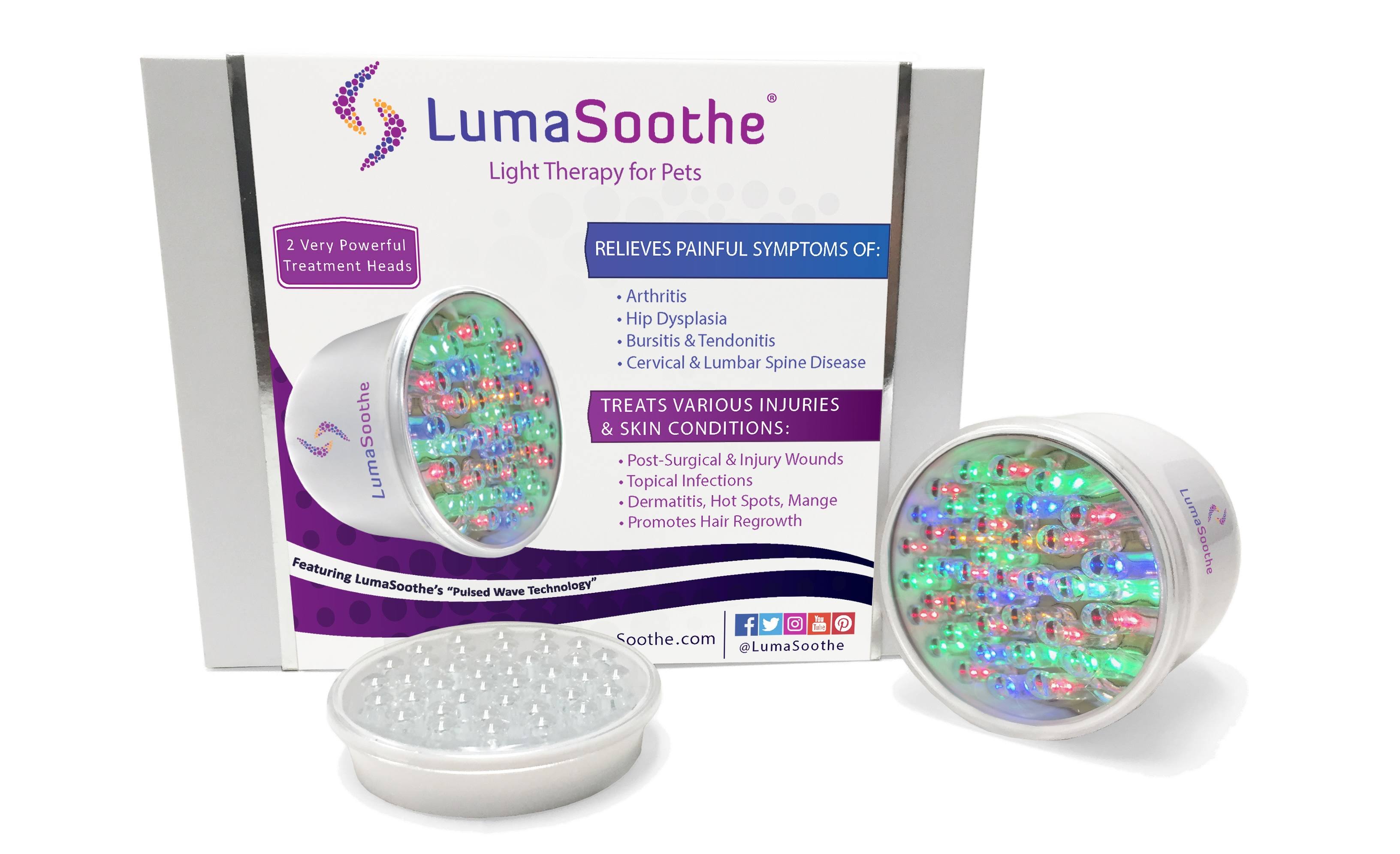 LumaSoothe Light Therapy for Pets Natural Relief from Arthritis u0026 Deep Muscle Pain for Dogs u0026 Cats