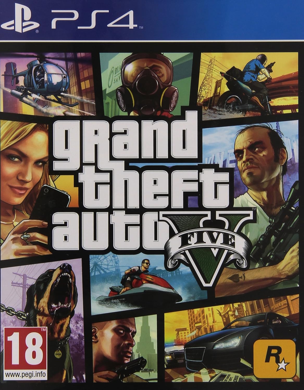 Grand Theft Auto 5 PS4 - PlayStation 4 ( GTA V Ps4)