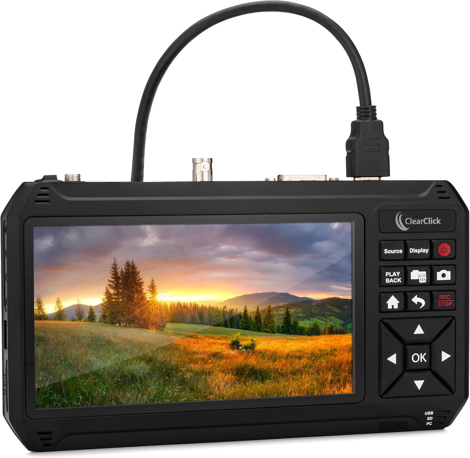 ClearClick HD Video Capture Box Ultimate 3.0 (Third Generation) - Capture or Stream Video from HDMI, DVI, SDI, S-Video, RCA, AV, VHS, VCR, DVD