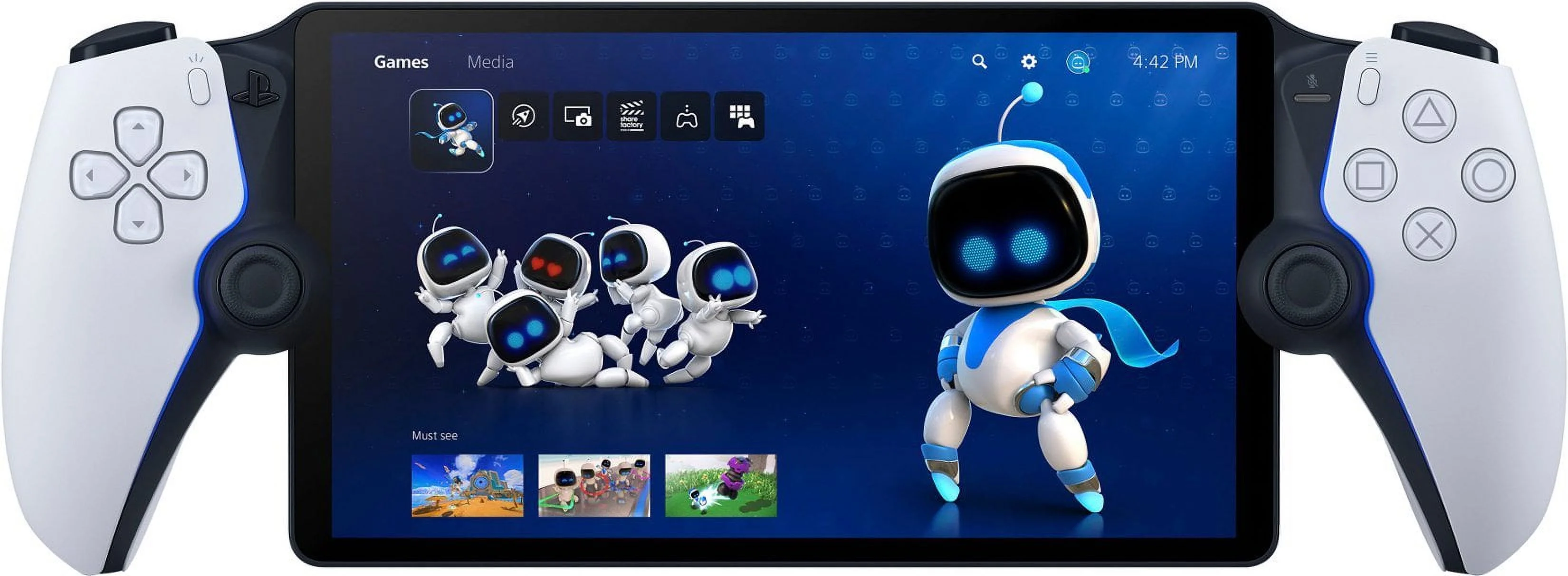 PlayStation Portal Remote Player - Sony PlayStation 5 (Ps5 Portable) Powever Bundle - Radiant Selections