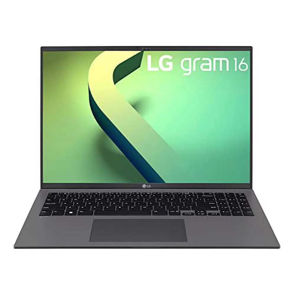LG Gram (2022) 16Z90Q Ultra Lightweight Laptop, 16" (2560 x 1600) IPS Display, Intel Evo 12th Gen i5 1240P Processor, 16GB LPDDR5, 512GB NVMe SSD
