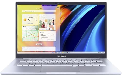 ASUS Vivobook X1402ZA 2023 Business Laptop 14" FHD IPS 12-Core Intel i7-1260P 16GB DDR4 512GB SSD Intel Iris Xe Graphics Wi-Fi 6 Backlit Keyboard