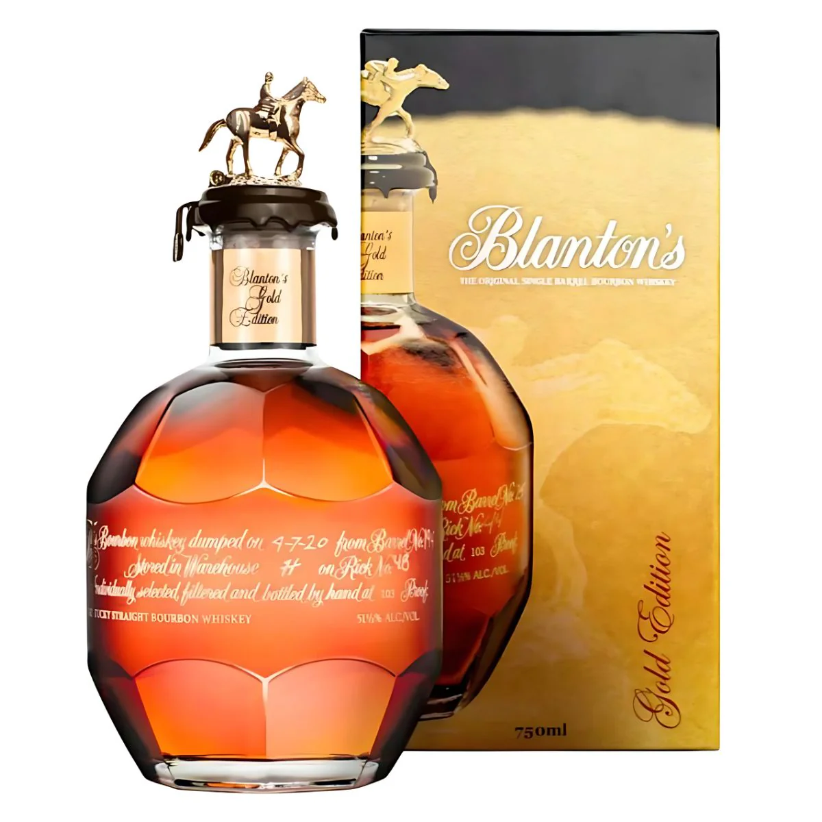 Blanton’s Gold Edition Single Barrel Bourbon – 750ml (U.S. Release) - Nestor Liquor