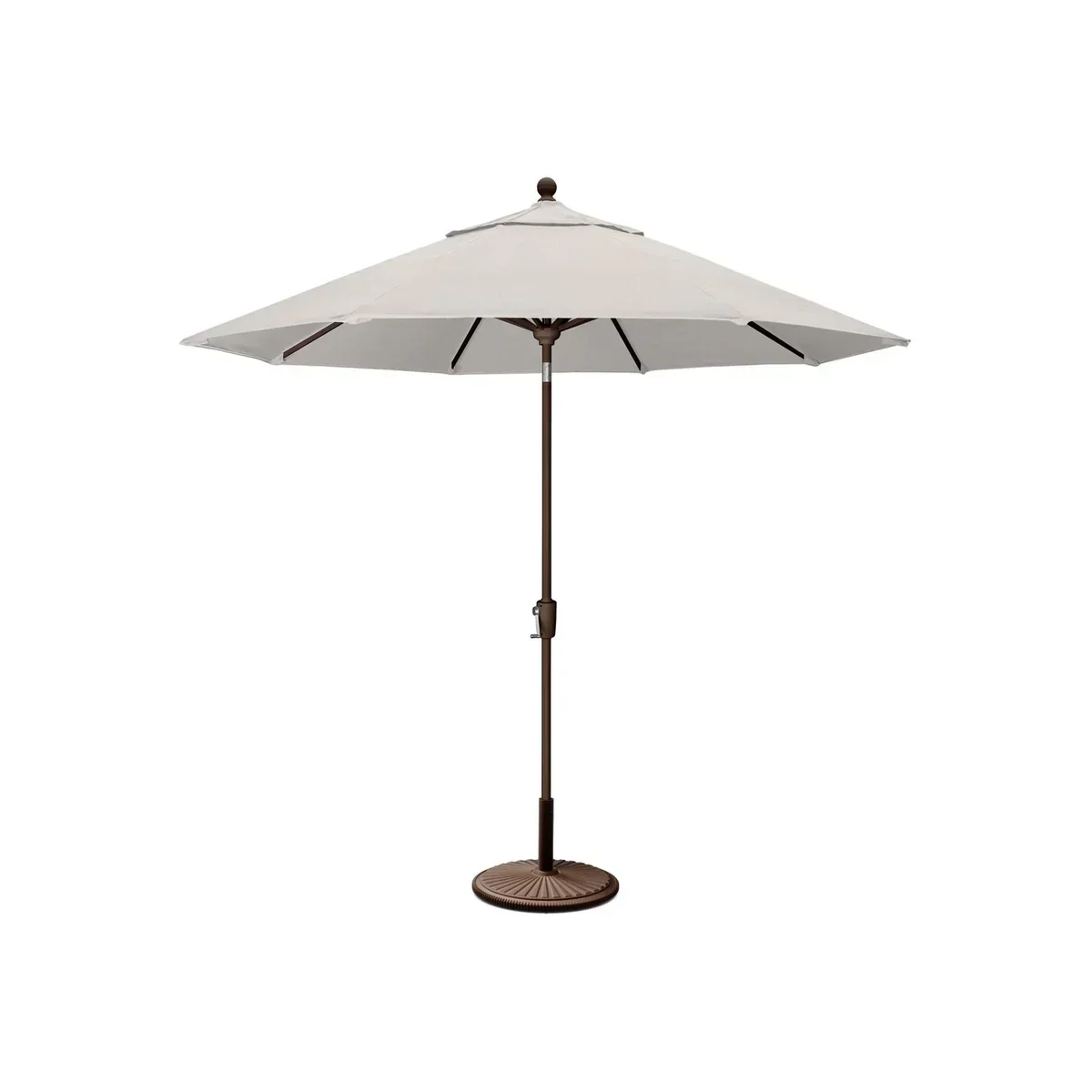 Polywood 9 ft Tilt Market Umbrella & Base
