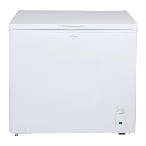 Koolatron Deep Freezer - Chest Freezer, 1 Wire Basket, Garage Ready, Meat Storage, Front Drain, Congelador For Home, Apartment, Basement, Dorm