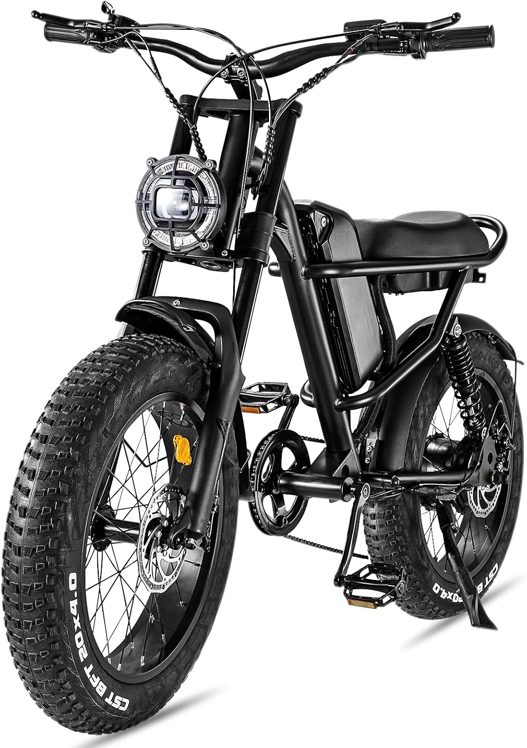 Electric Bike for Adults, 750W Electric Mountain Bike 28 MPH Adults Electric Bicycle with Removable 48V 15.6Ah Battery, 20'' Fat Tire Ebike
