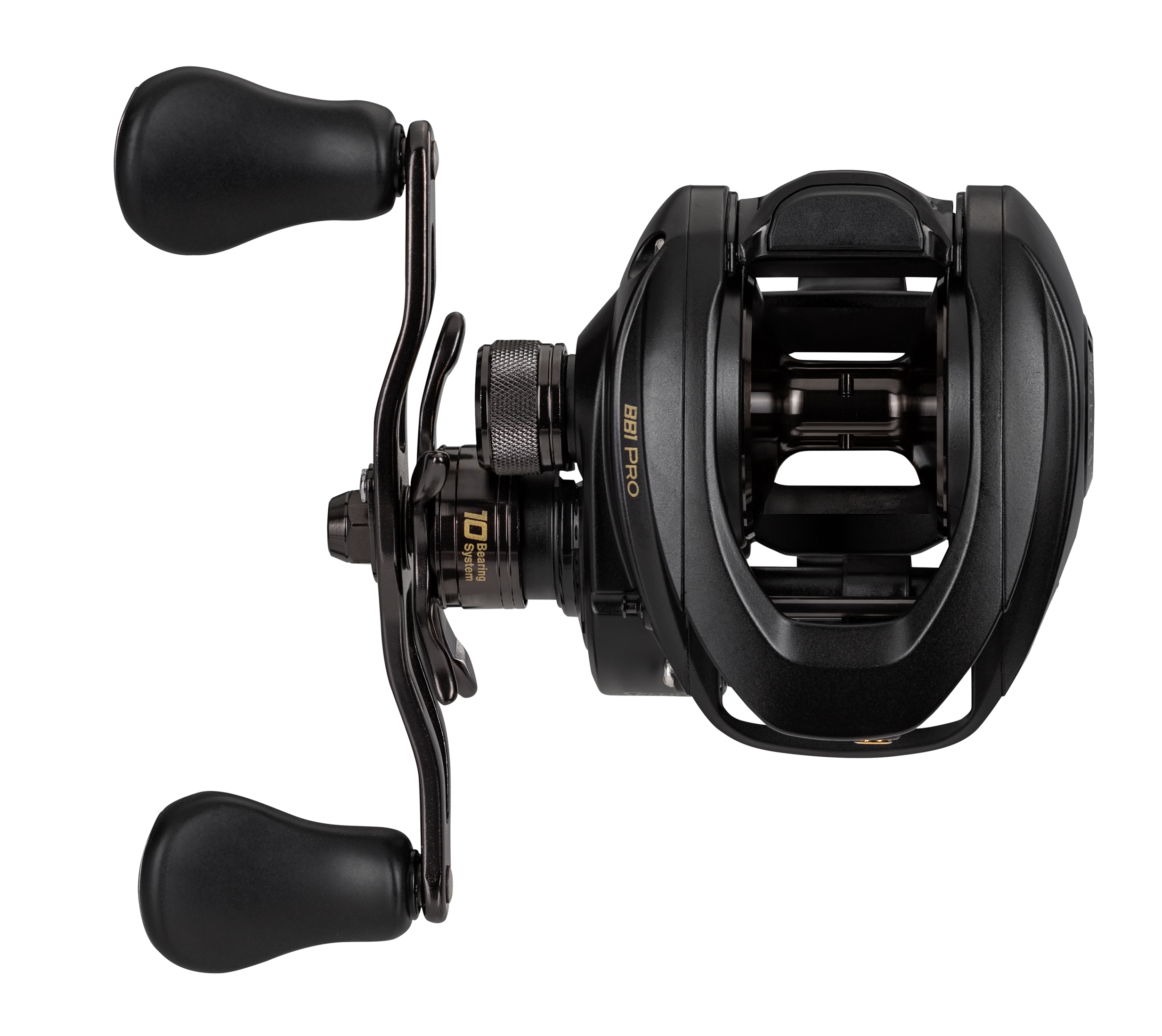 Lew's BB1 Pro Baitcast Fishing Reel, Right-Hand Retrieve, 8.3:1 Gear Ratio, 10 Bearing System with Stainless Steel Double Shielded Ball Bearings