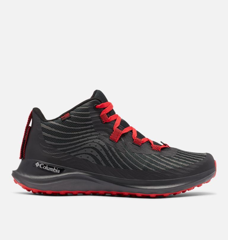 Black Grey Men's Escape Summit OutDry Hiking Shoes | LACTQB-350