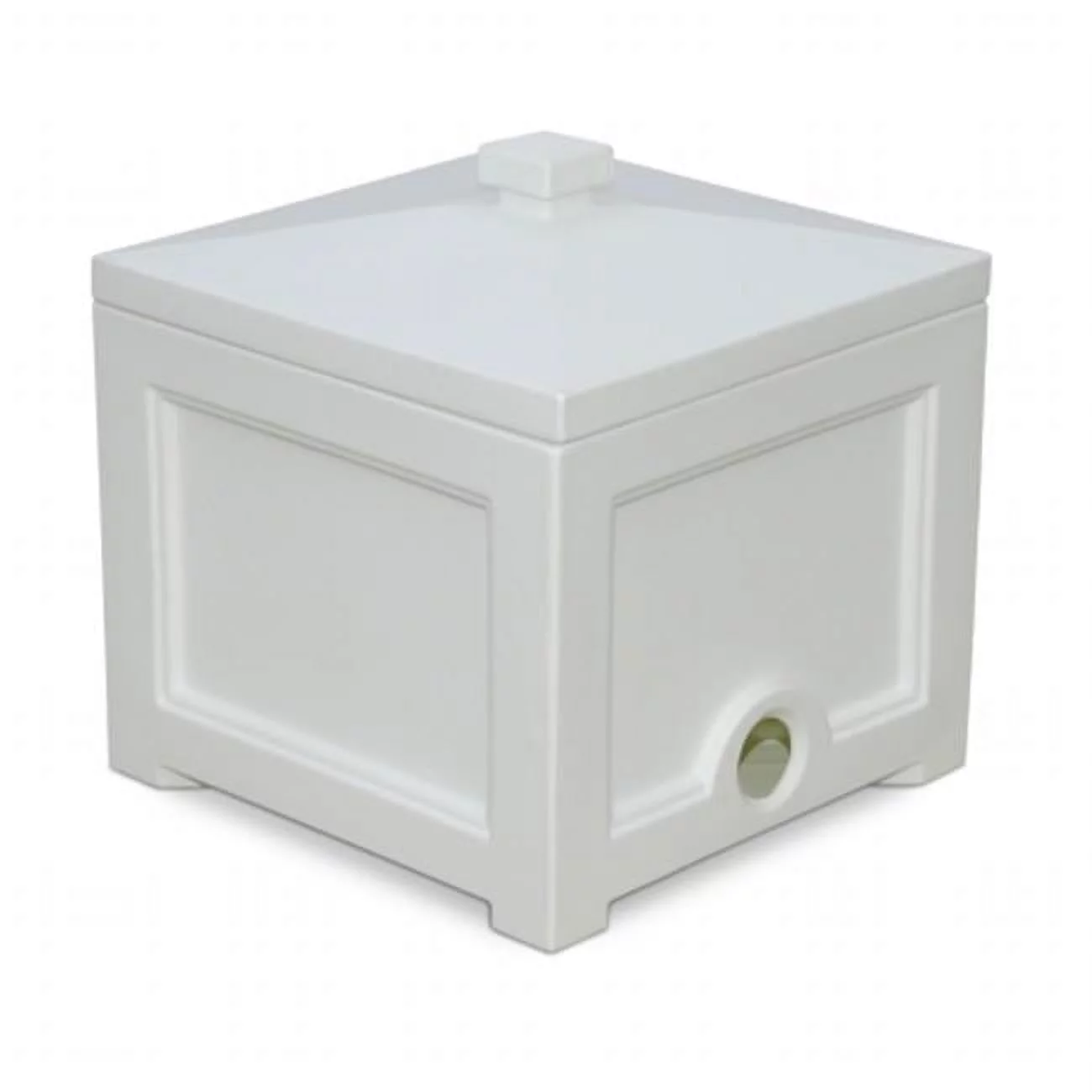 Fairfield Garden Hose Bin White - Radiant Selections