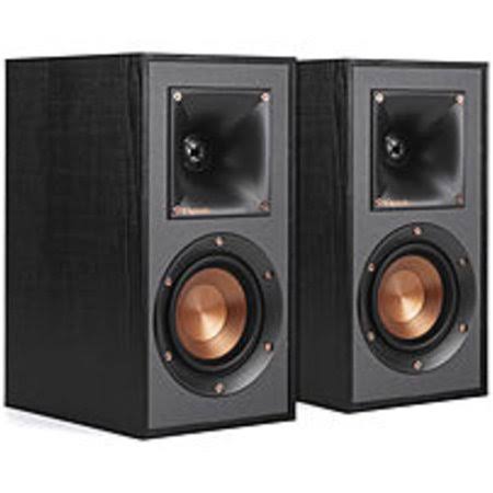 Klipsch R-41M 1065838 Bookshelf Speakers - 1-Pair - Black (Refurbished)