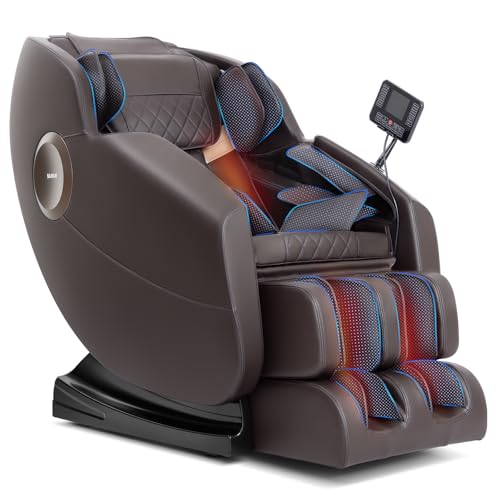 Massage Chair, Zero Gravity Full Body Massage Chair, Shiatsu Recliner with 14 Massage Points, Lumbar & Calf Heating, 20 Auto Modes