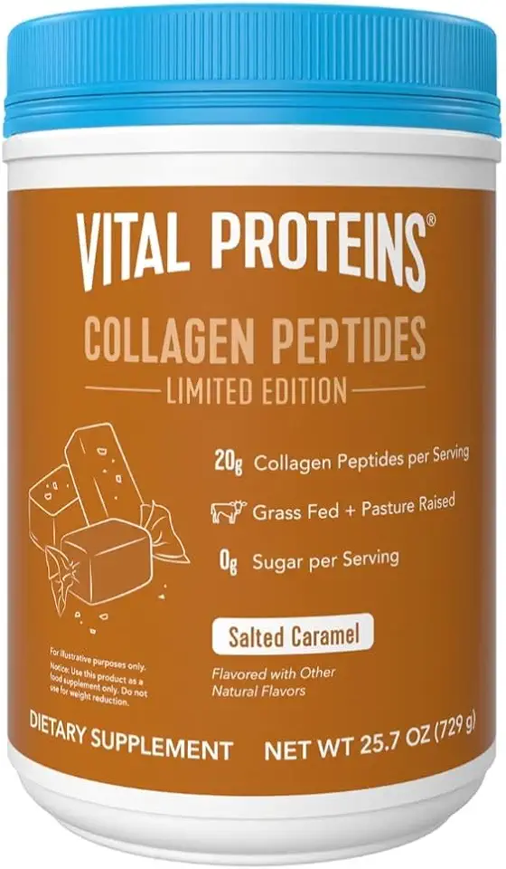 Vital Proteins Collagen Peptides Powder, Salted Caramel, 25.7 0z - Kansas Nuitrition - HNZSDS