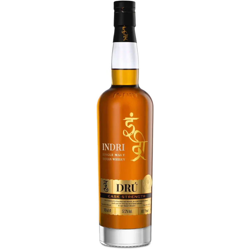 Indri Whiskey Dru Single Malt Cask Strength India 750ml - Nestor Liquor