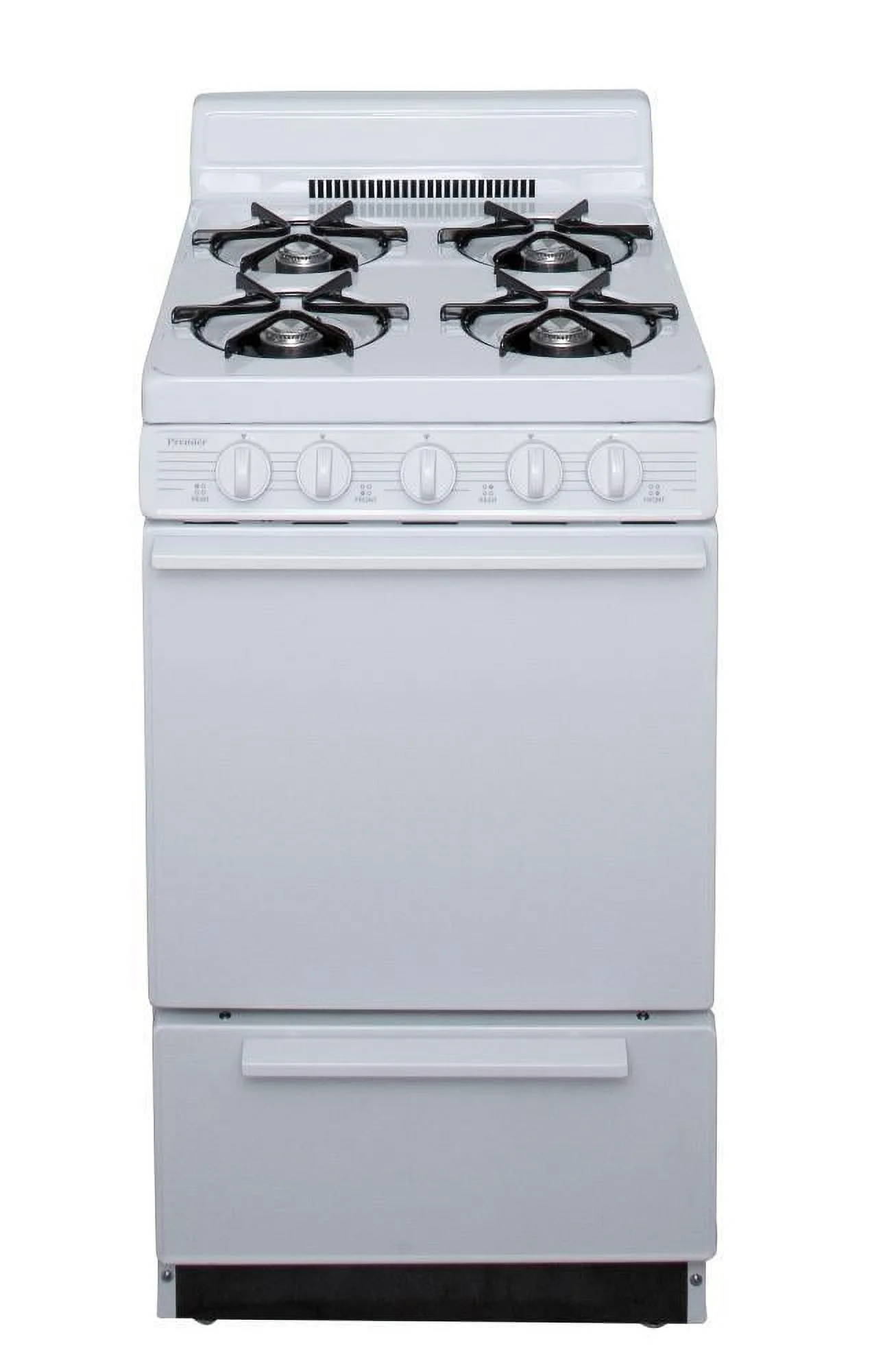 PREMIER BAK100OP  20" FREE STANDING GAS RANGE White