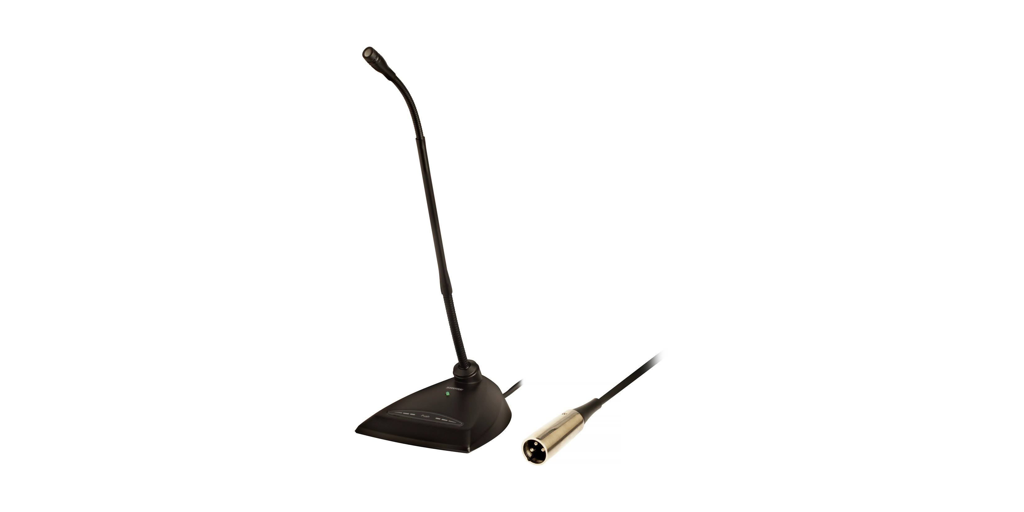 Shure Microflex Gooseneck MX418D/S Microphone - Super Cardioid