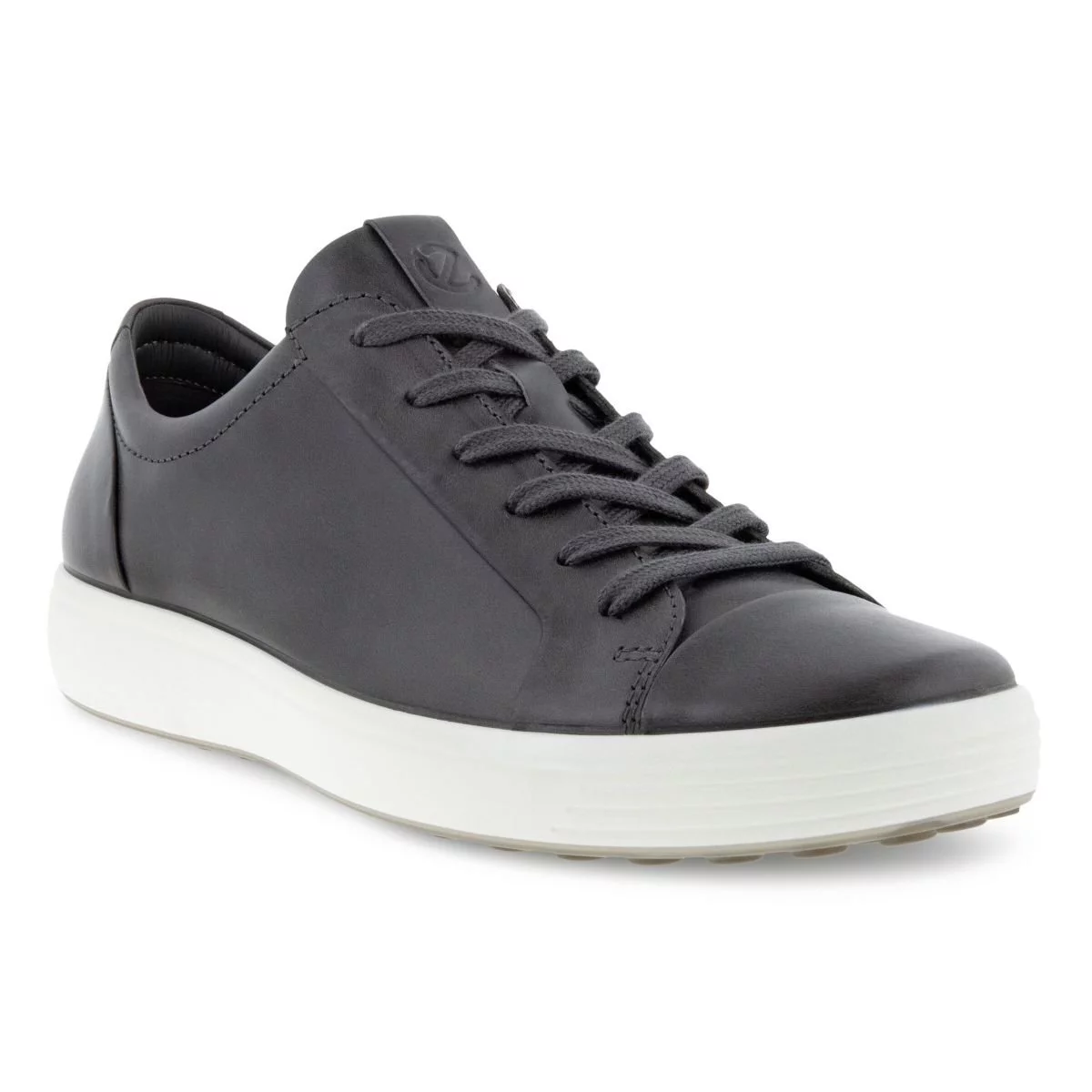 ECCO Mens Soft 7 City Sneaker Titanium - 470364-02244