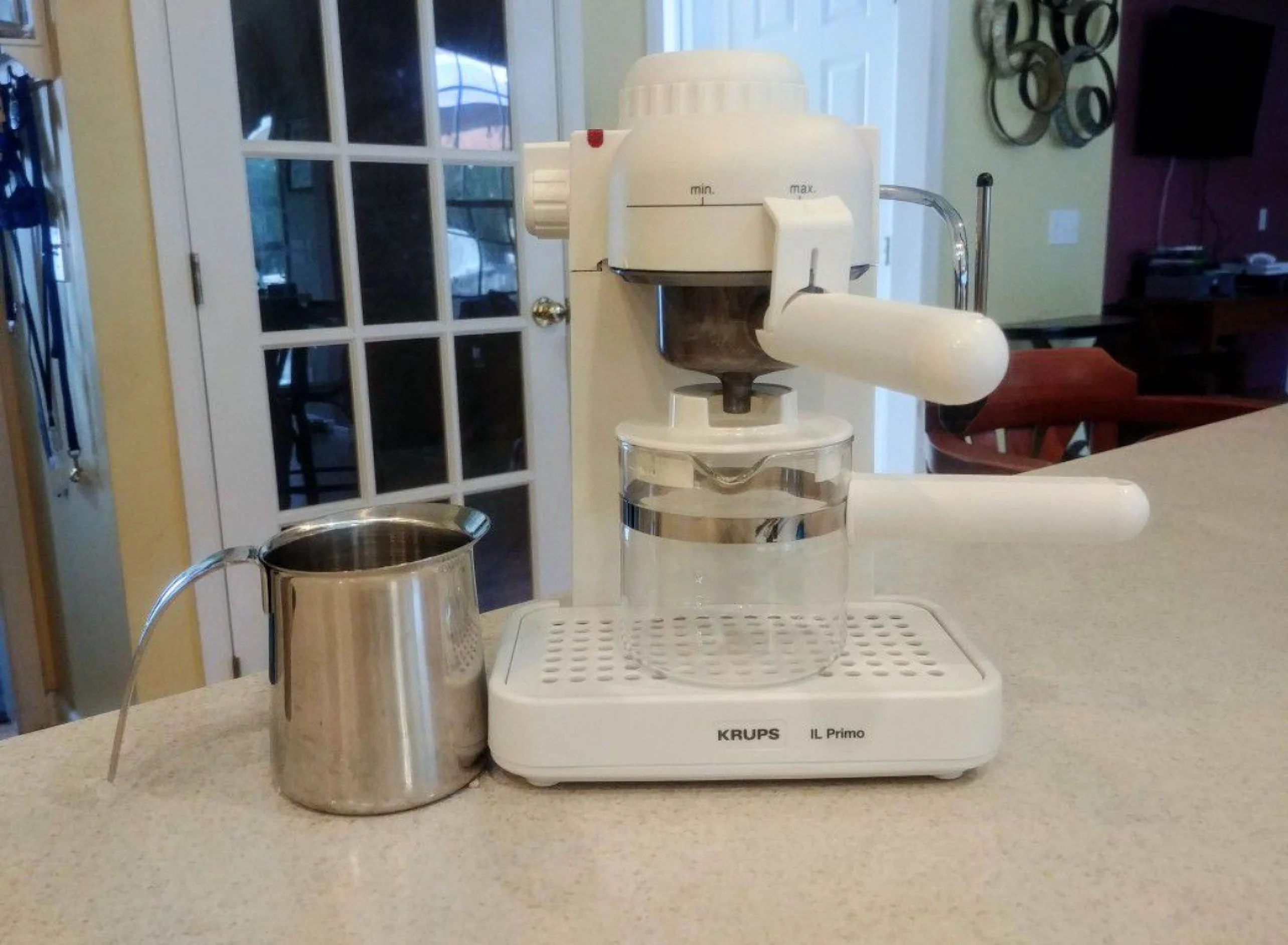 Krups IL Primo 4 Cup Expresso Maker White