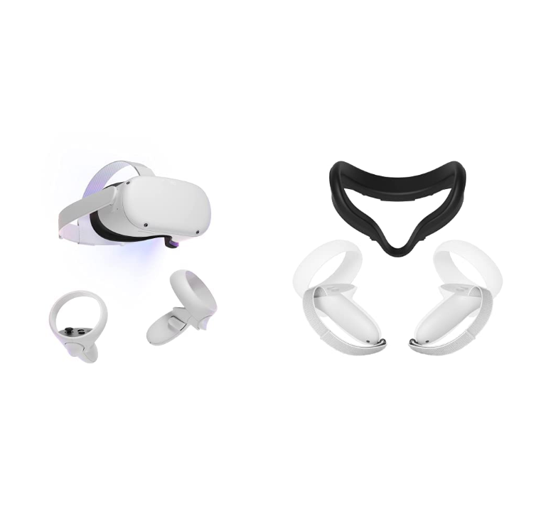 &middot; Metaoculus Quest 2 Vr Headset With Controllers 128gb With 22 Month Warranty