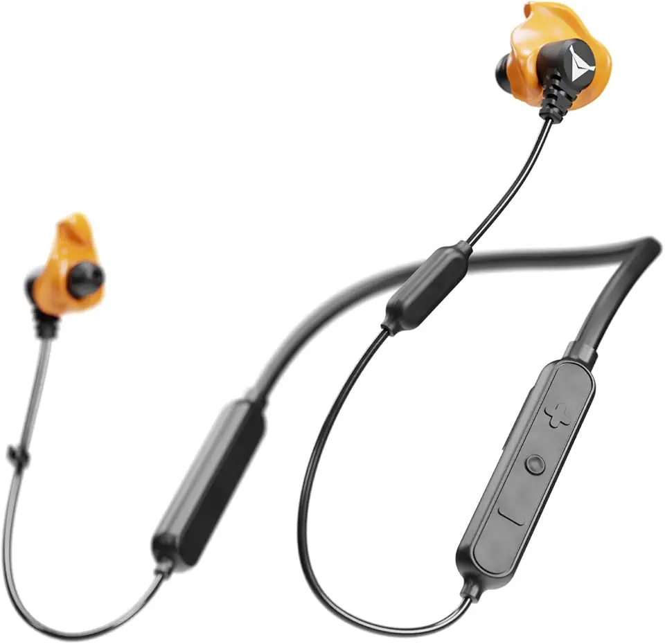 Decibullz Safe + Sound Wireless Bluetooth Headphone & Decibullz Custom Molded Earplugs, Comfortable Hearing Protection for Shooting, Hunting, Travel