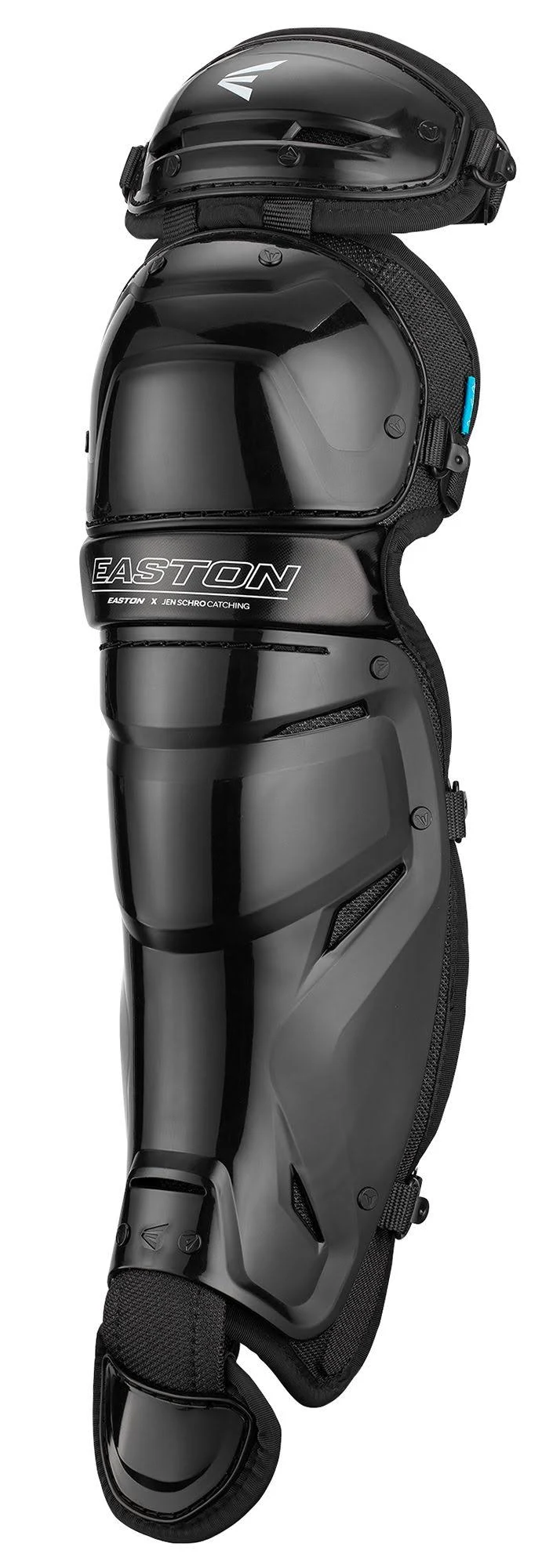 Easton Jen Schro The Very Best Catcher&s Leg Guards, Large, Black
