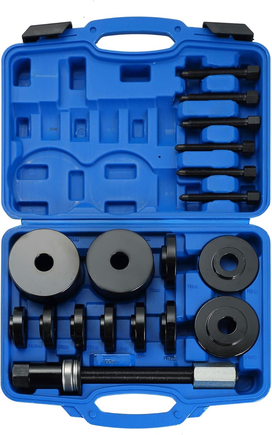 ATPEAM 19pcs Universal Front Wheel Drive Bearing Puller | Front Wheel Hub Removal Car Kit Set