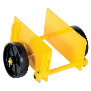 Vestil Adjustable 1,000 lb. Capacity Panel Dolly with Plastic Casters