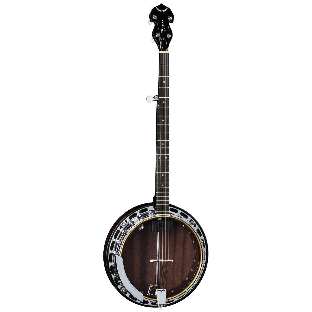 Dean Backwoods Pro 5-String Electric Closed Back Bluegrass Banjo BW2EPRO - Curated Treasures Market