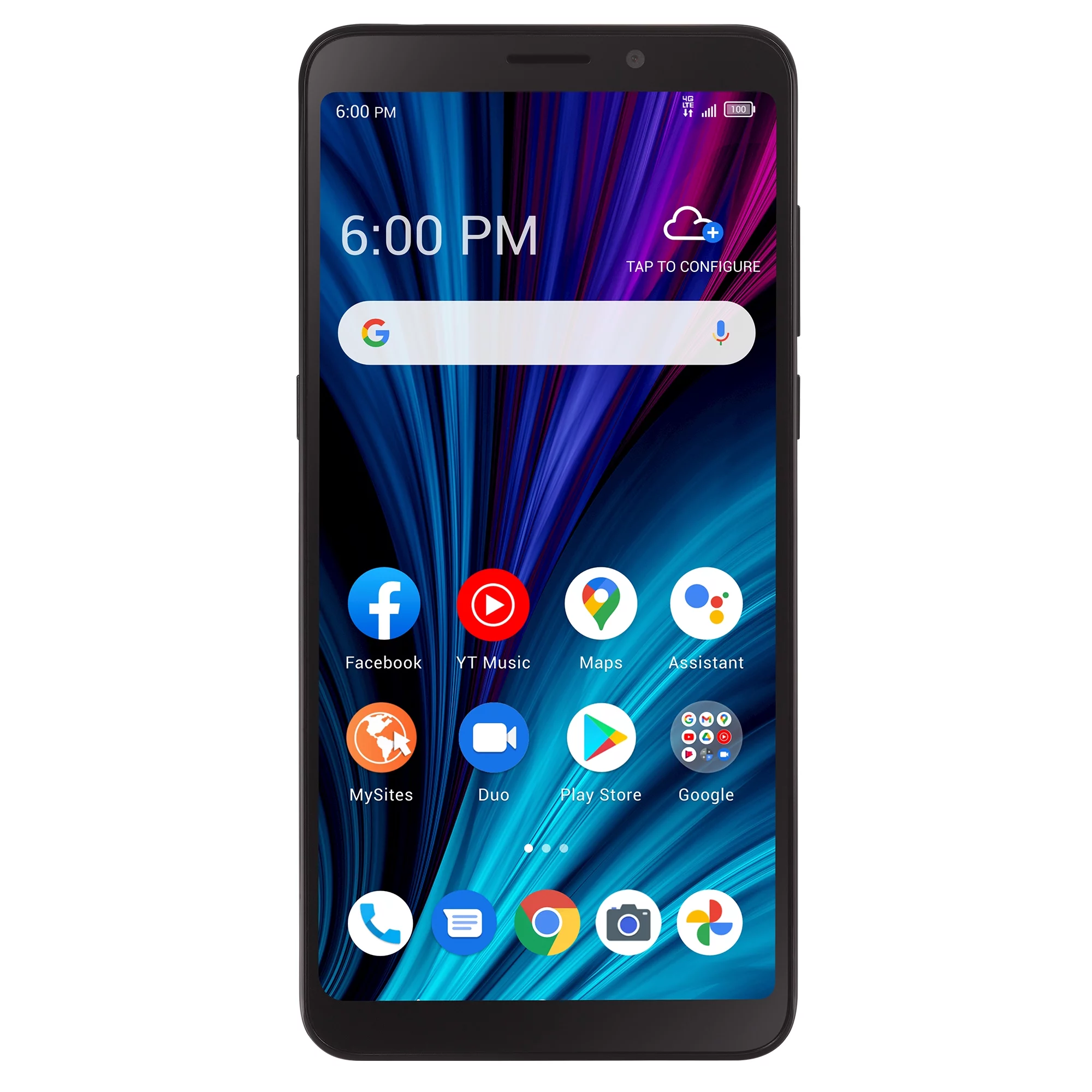 Straight Talk TCL A3X, 32GB, Black - Prepaid Smartphone - Curated Treasures Market