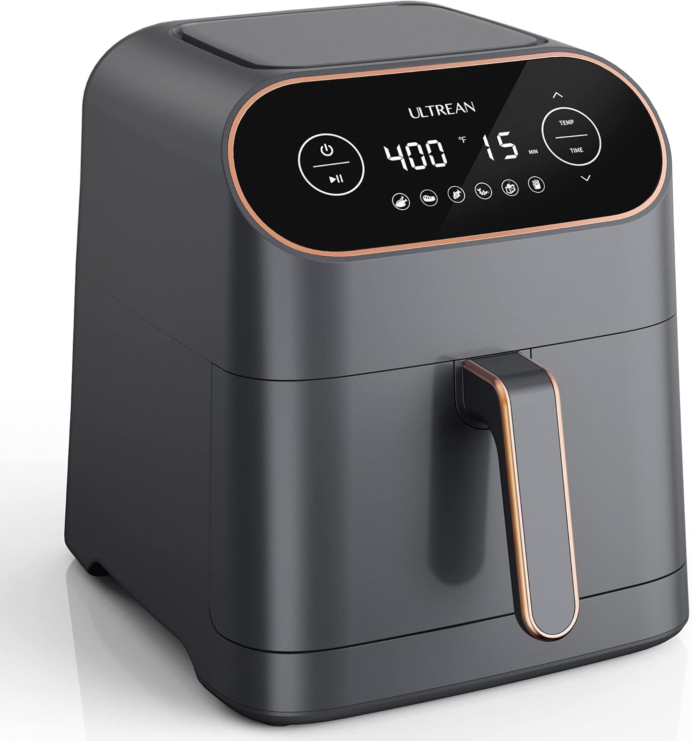Ultrean Air Fryer, 9 Quart 6-in-1 Electric Hot XL Air Fryer Oven Oilless Cooker, Large Family Size LCD Touch Control Panel and Nonstick Basket