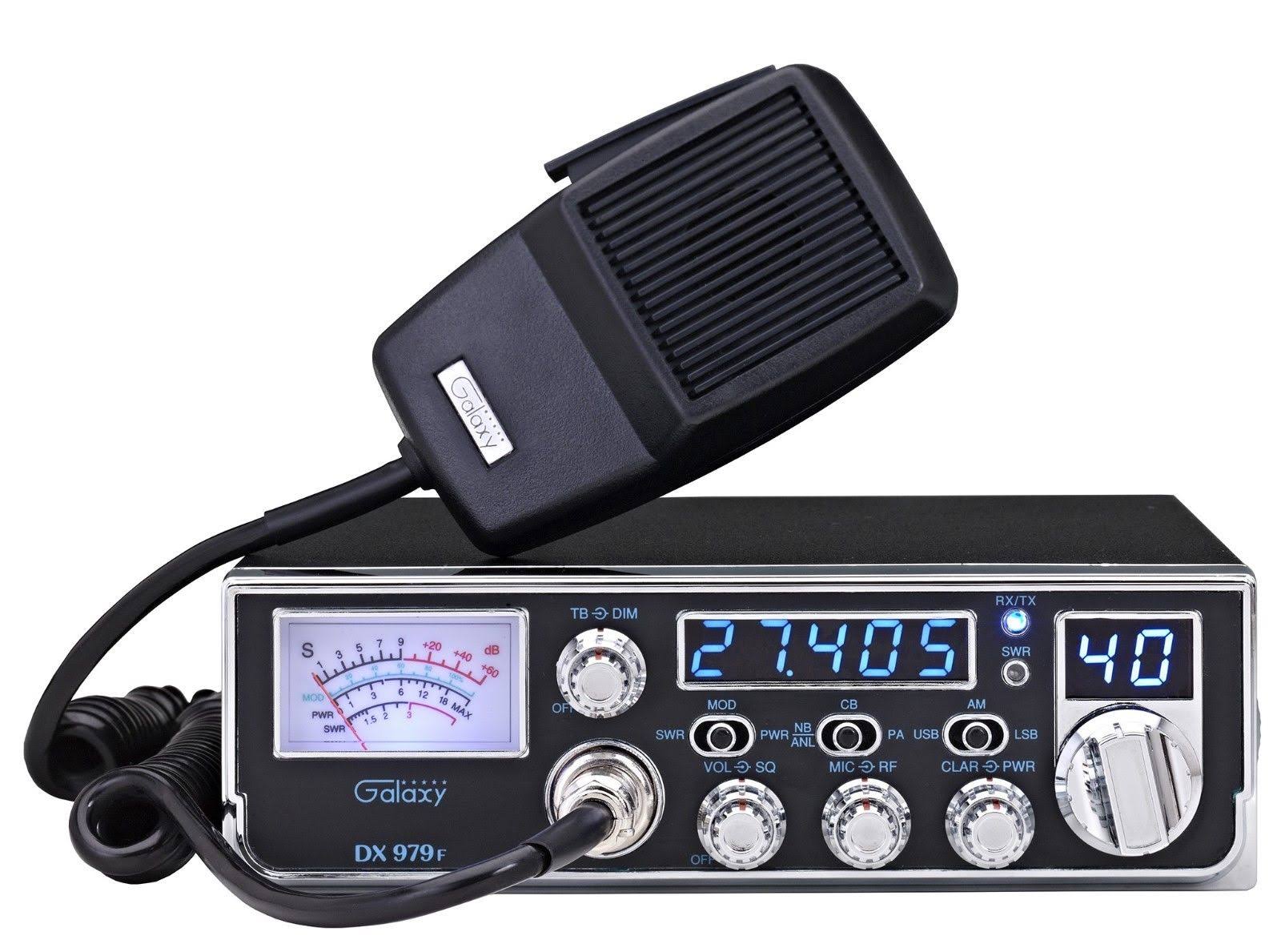 Mobile AM/SSB CB Radio with Frequency Counter u0026 Backlit Faceplate in A Mid Size Chassis - 7.25x22 Wide - Megean