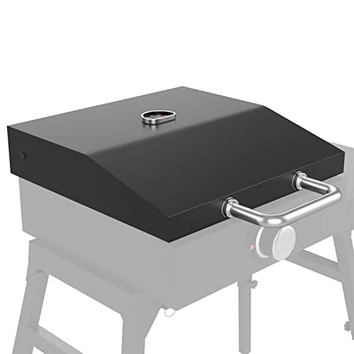 Upgrade Cover Hinged Lid w/Thermometer for Blackstone 36 Inch Griddle 1836 1554 1565 1825 1866 2149 1984 2151 1863 2122 1841 and More