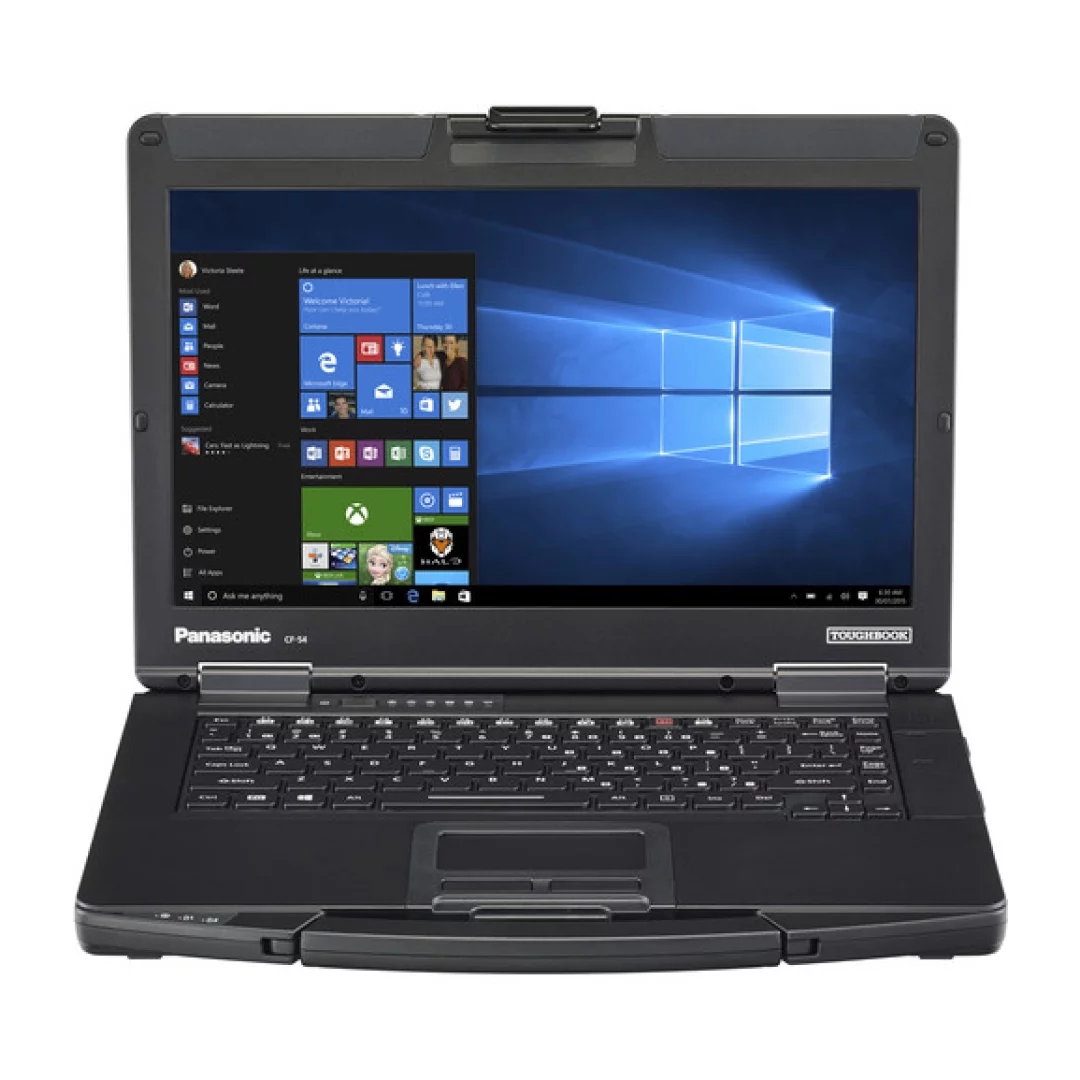 Restored - Panasonic Toughbook CF-54 MK2, Semi-Rugged 14" HD Laptop, Intel Core i5-6300U, 16GB, 512GB SSD, 4G LTE, Windows 10 Pro (Refurbished)