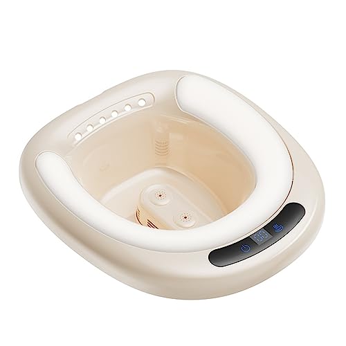 Electric Sitz Bath for Hemorrhoids Sitz Baths Tub for Toilet Seat Sitz Bathtub for Men Women Sits Bath Postpartum Care Kit Soaked Steam Relief of