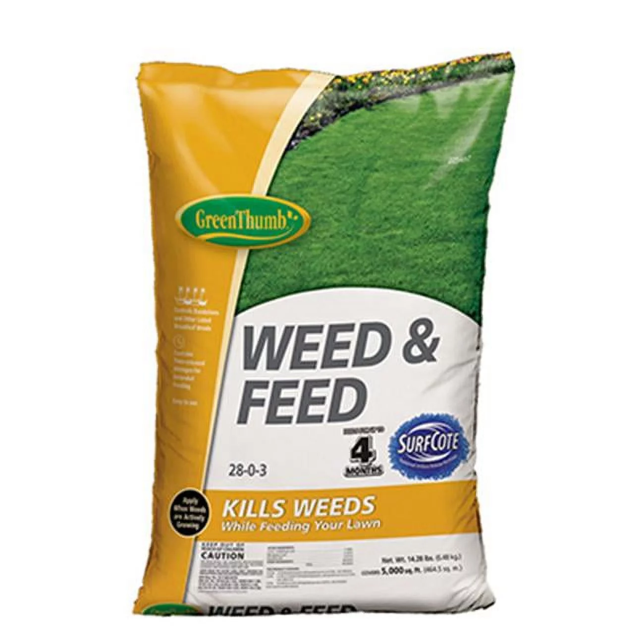 Knox Fertilizer  Green Thumb 5000 sq ft. Coverage Weed & Feed - Curated Treasures Market