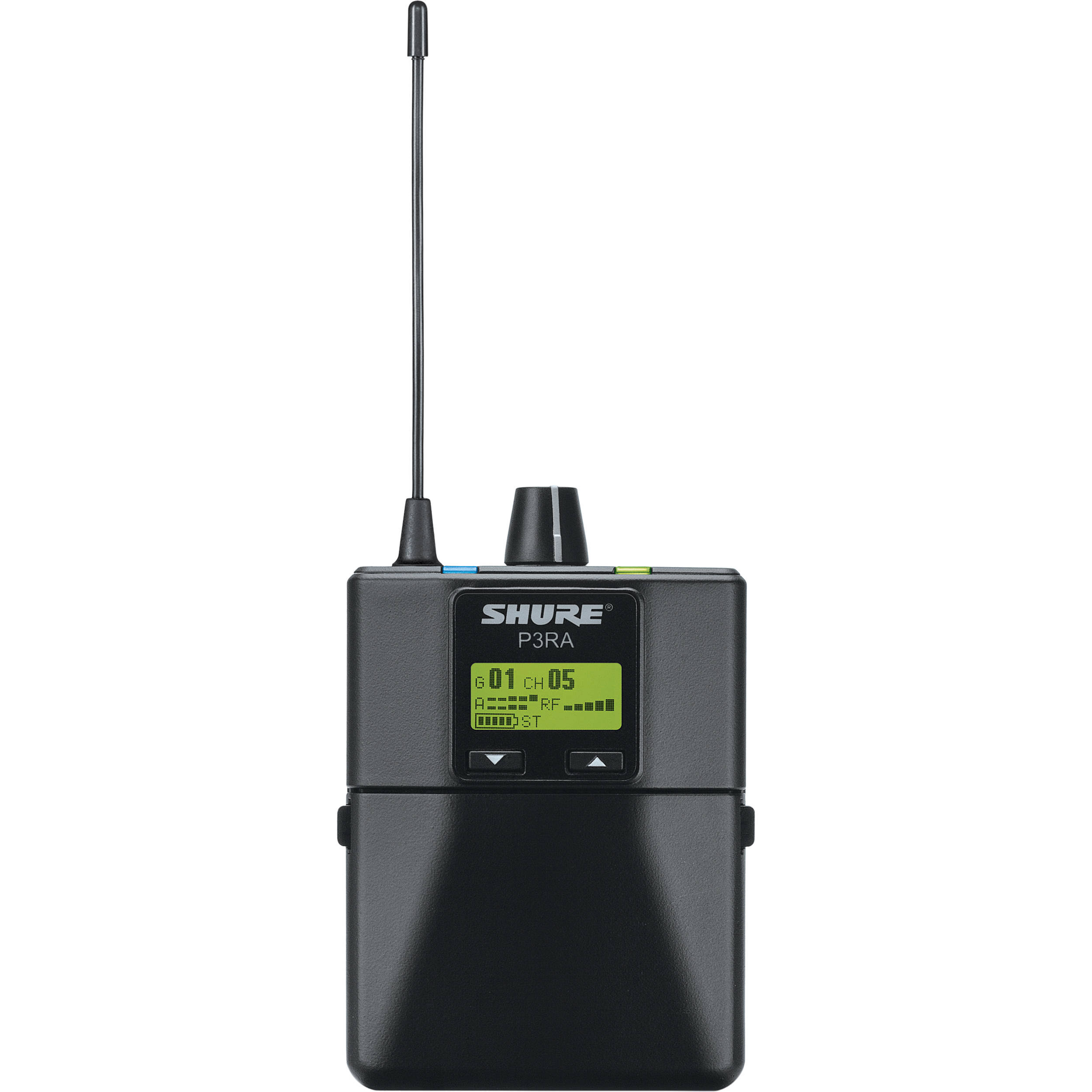 Shure P3RA-H20 Professional Wireless Bodypack Receiver for PSM300 Monitor System - Megean