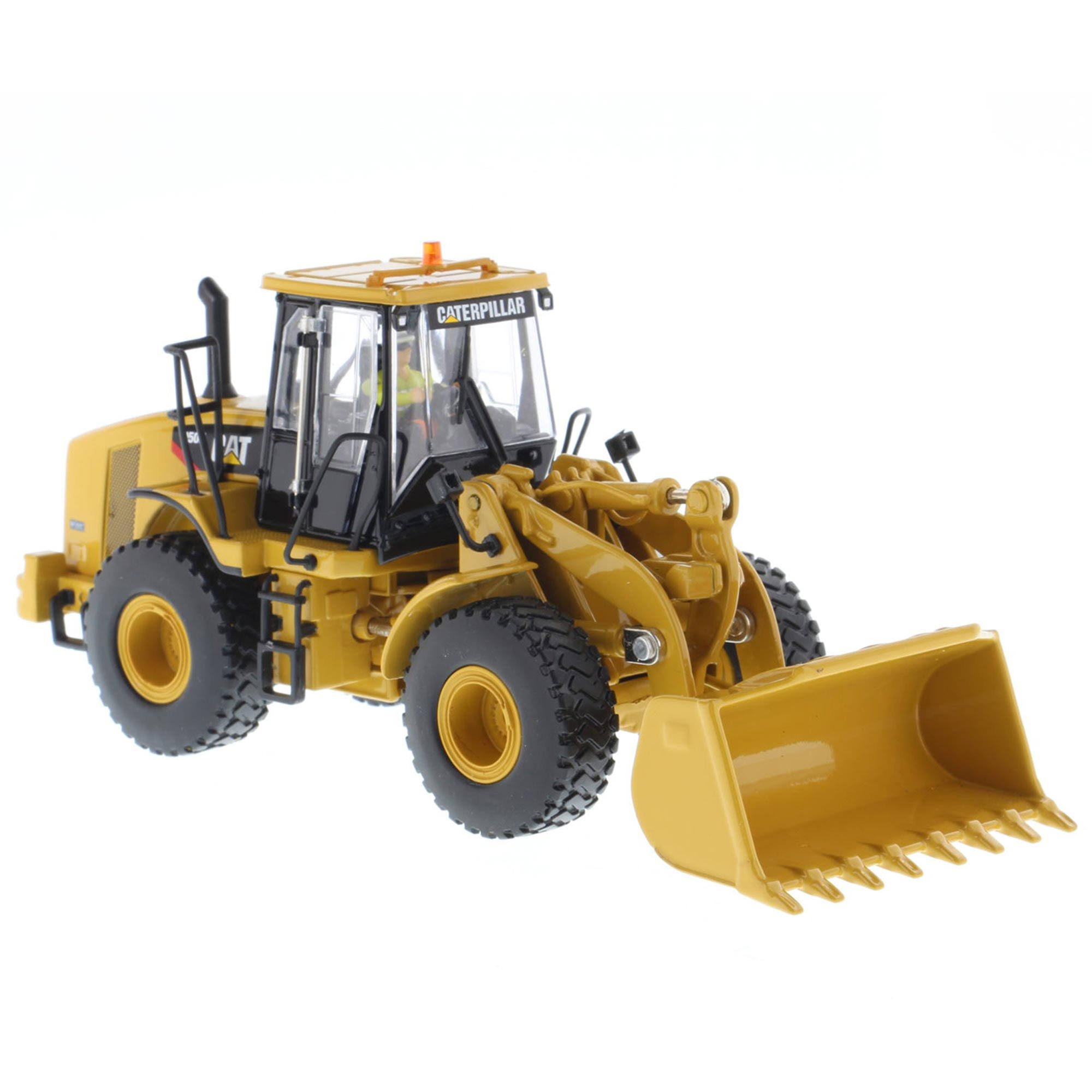 Cat Caterpillar 950H Wheel Loader with Operator 1/50 Diecast Model by Diecast Masters