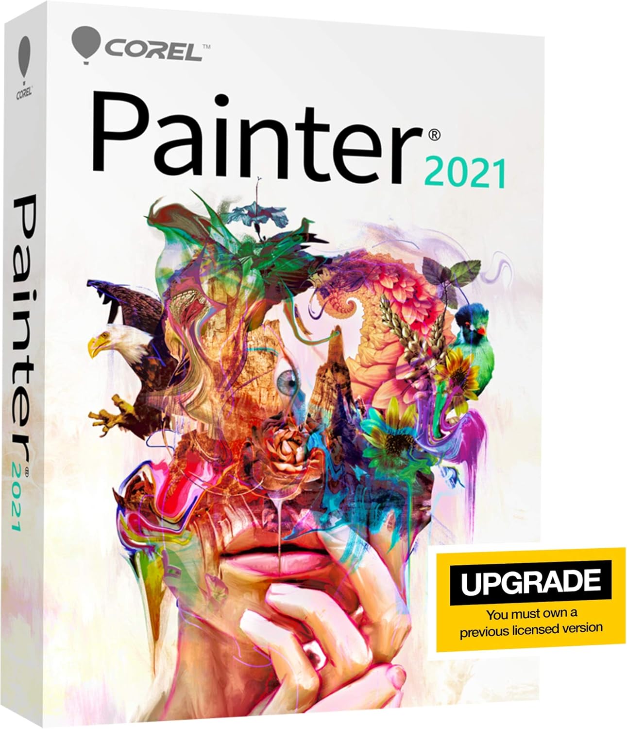 Corel Painter 2021 Upgrade | Digital Painting Software | Illustration, Concept, Photo, and Fine Art [PC/Mac Keycard] [Old Version]