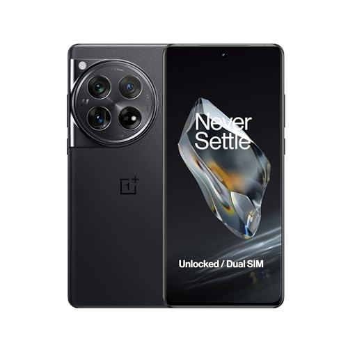 OnePlus 12 Unlocked Android Phone &mdash; Snapdragon 8 Gen 3 Phone w/ 16GB RAM, Hasselblad Camera, Dual SIM, 2K 120Hz ProXDR Display, 5400mAh Battery