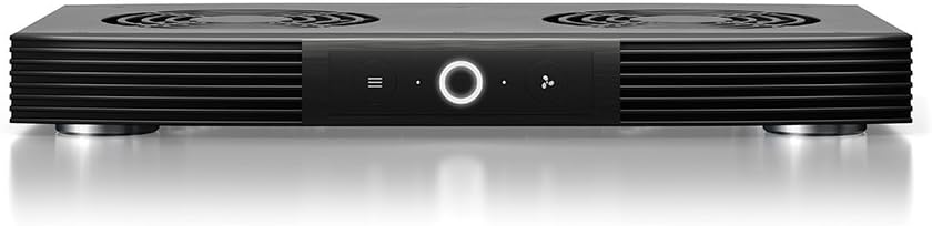AC Infinity AIRCOM S7, Quiet Cooling Fan System 12 Top-Exhaust for Receivers, Amps, DVR, AV Cabinet Components